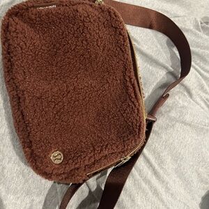 Lululemon Athletica Brown Sherpa Bag